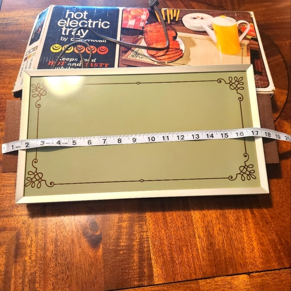 Vintage Kitchen Cornwall Hot Electric Tray in Avacodo - Picture 16 of 16